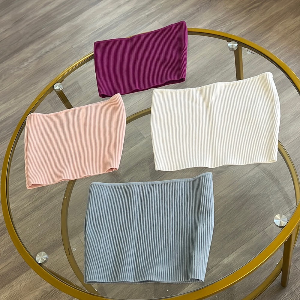4 like new tube tops